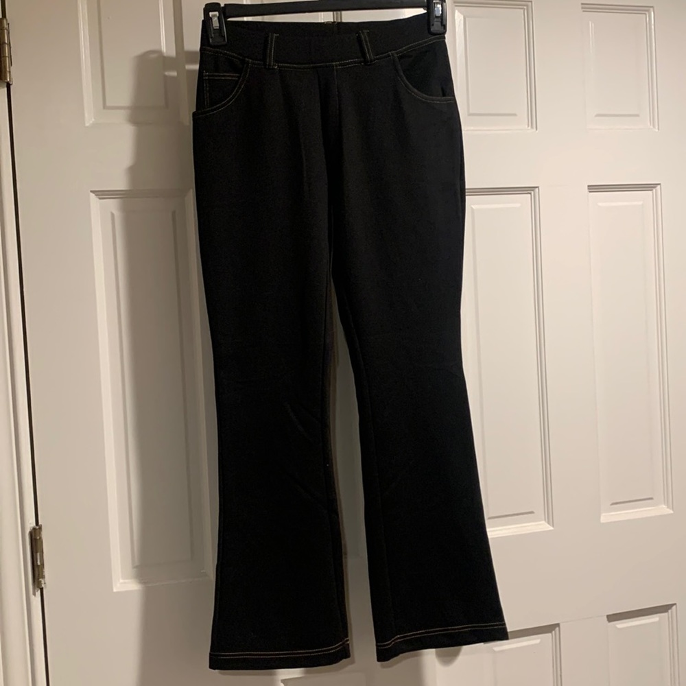 🖤Embroidered Stitch Pant with Stretch🖤